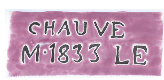 Chauve M 1833 LE - La Salle, Felletin by René D. Shoemaker 