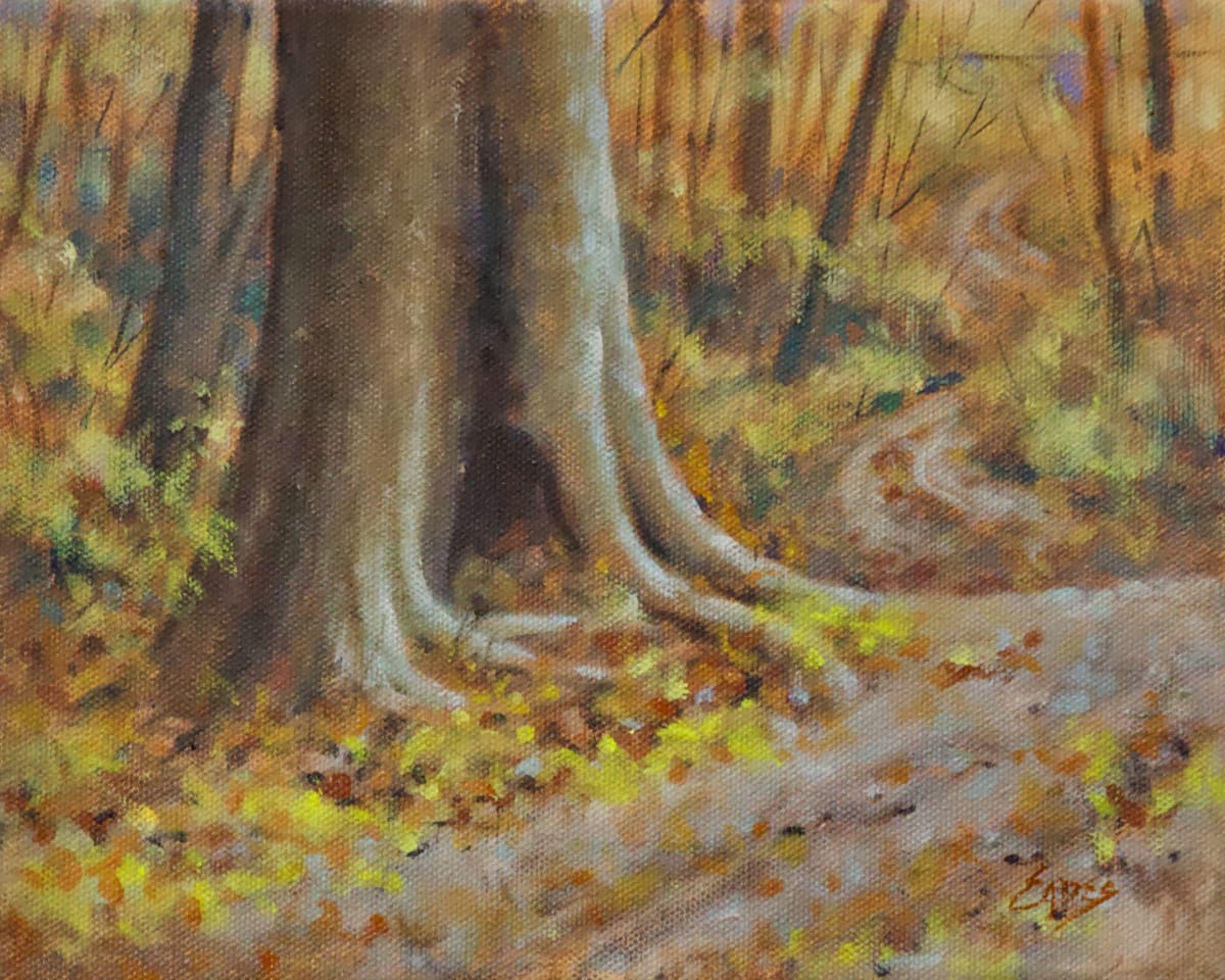 Autumn Woods by Linda Eades Blackburn 