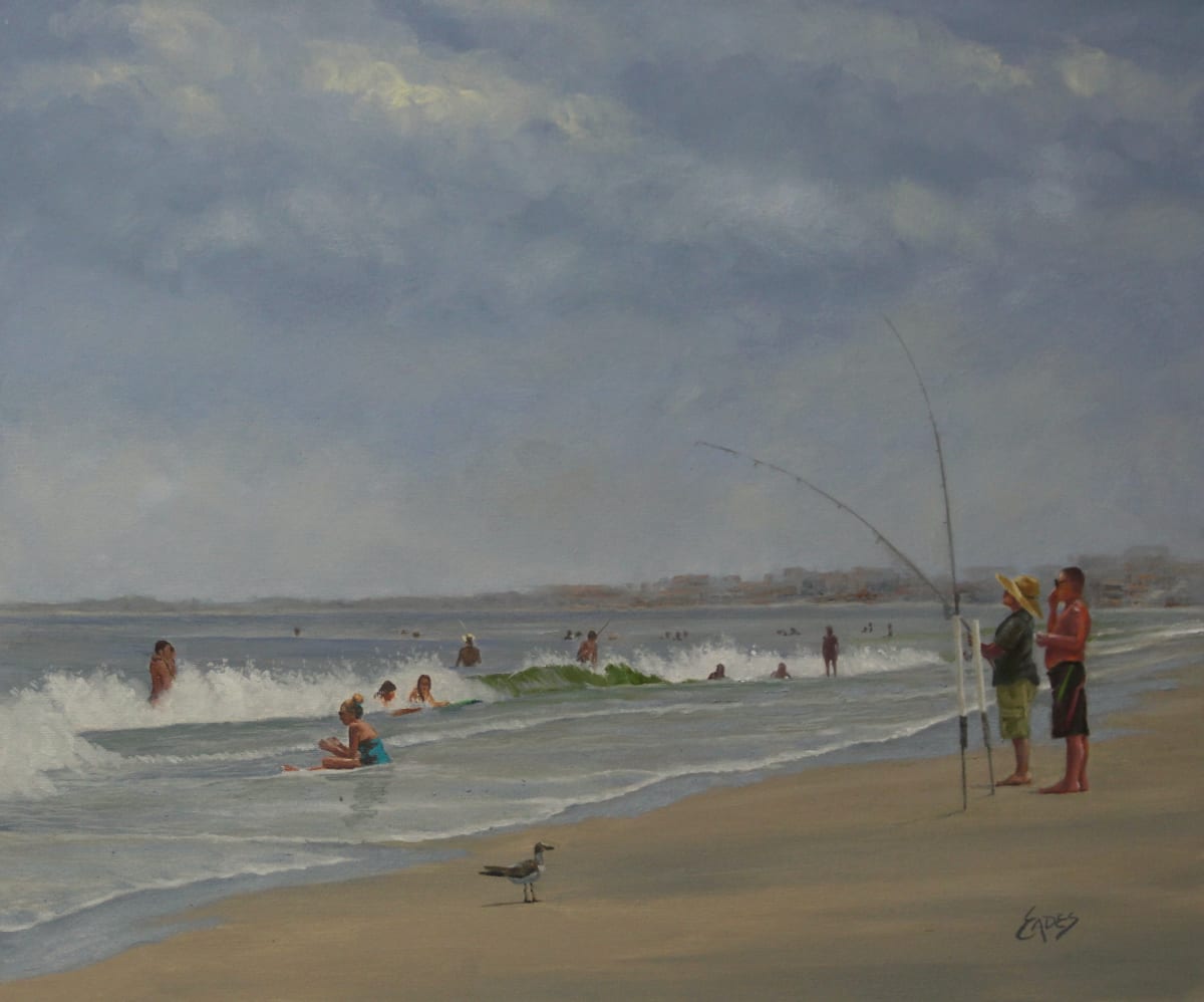 Beach Day by Linda Eades Blackburn 