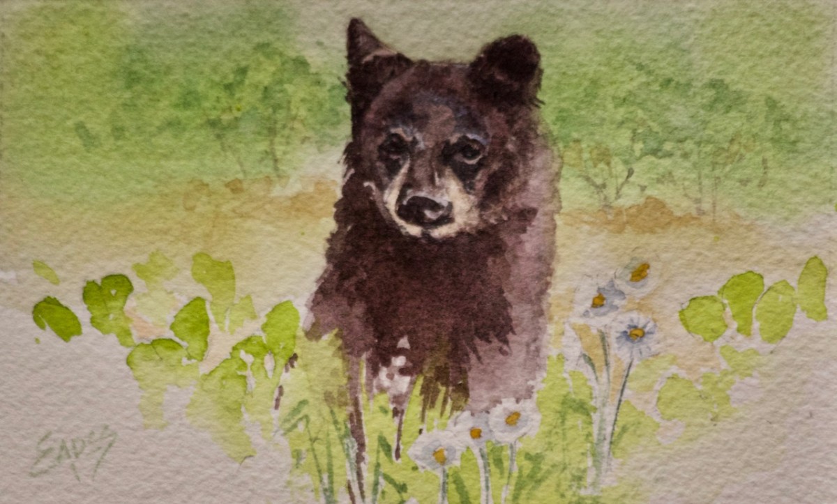 Bearly Spring by Linda Eades Blackburn 