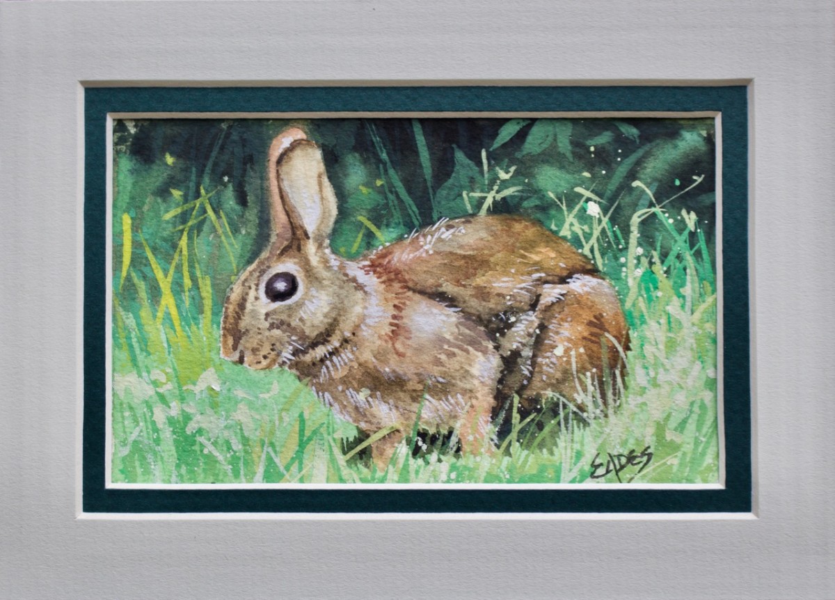 Brown Bunny by Linda Eades Blackburn 
