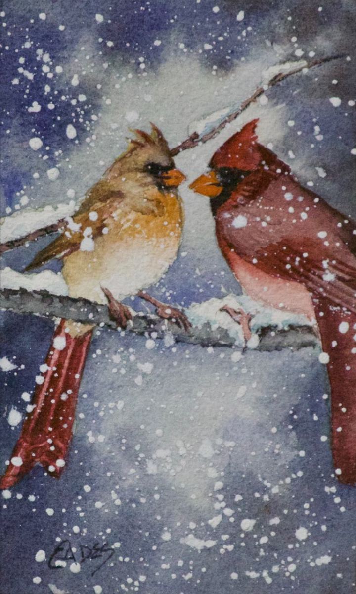 Cardinal Love by Linda Eades Blackburn 