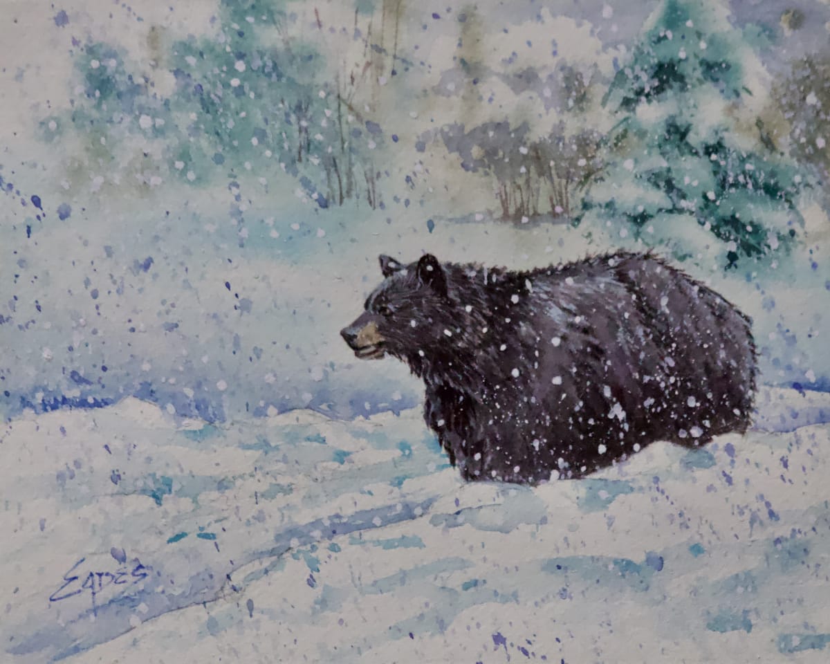 Cold White Fluffy Stuff by Linda Eades Blackburn, Image 1.