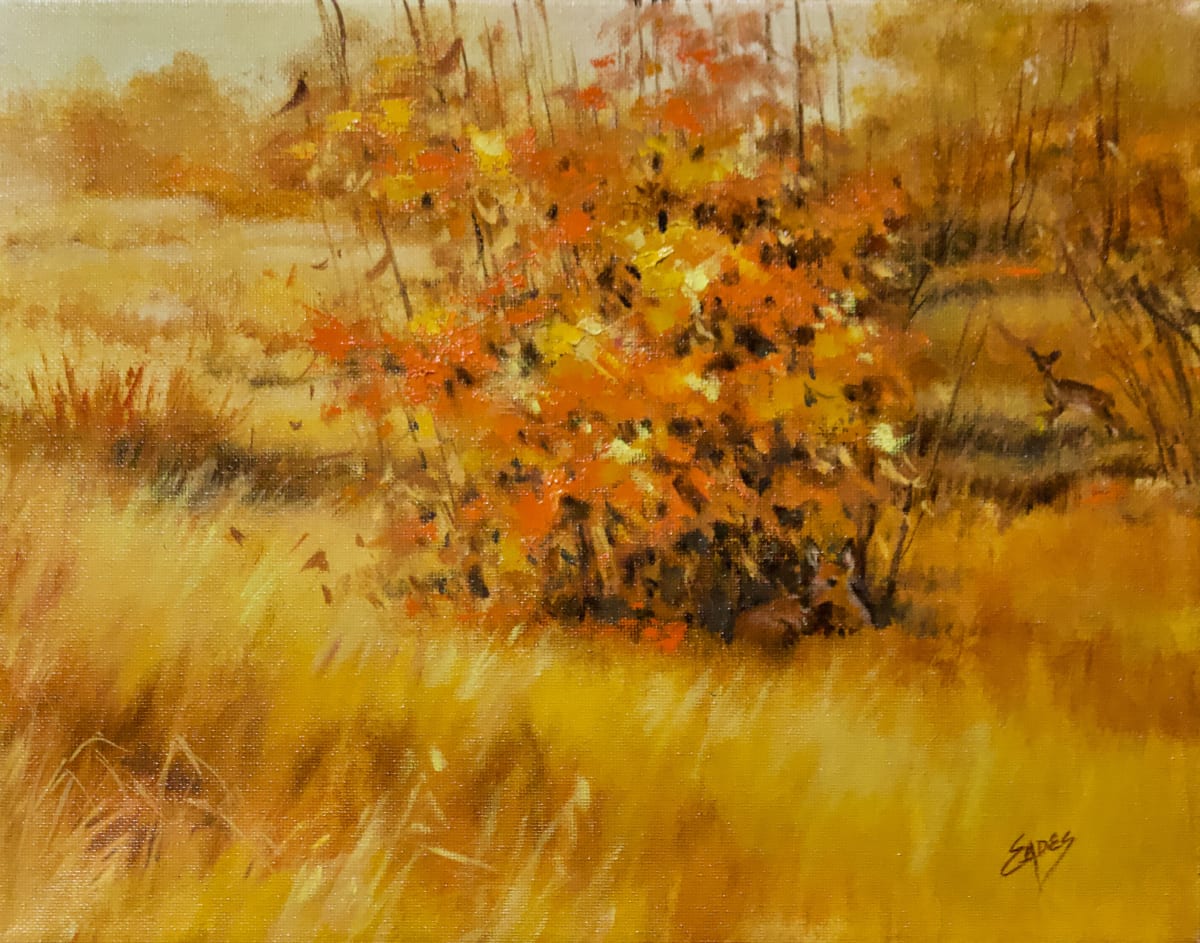 Fall Deer by Linda Eades Blackburn 