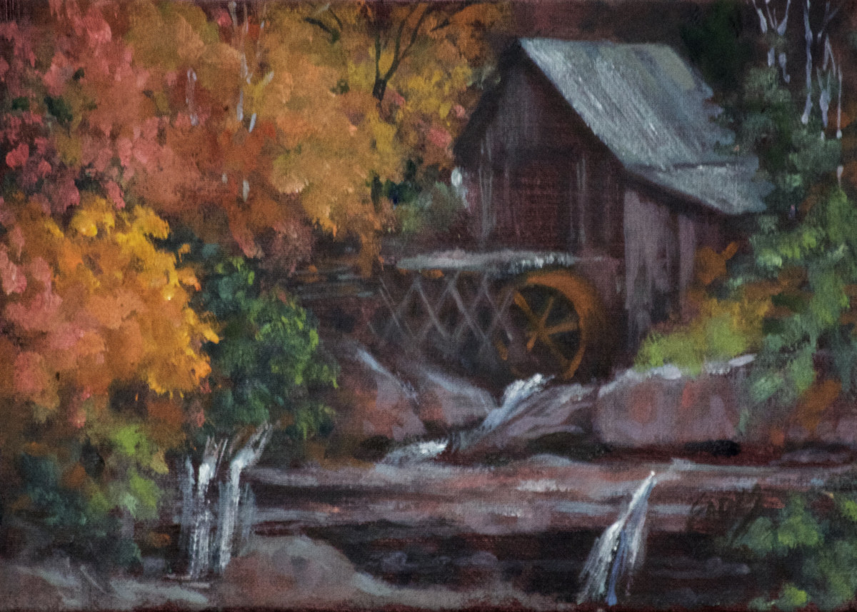 Fall Mill by Linda Eades Blackburn 