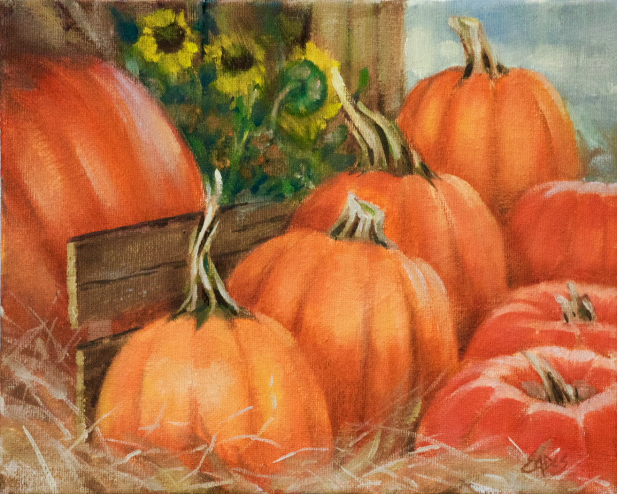 Fall's Harvest by Linda Eades Blackburn 