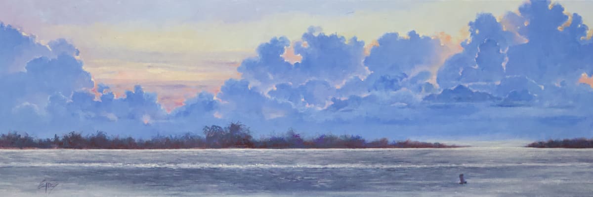 Key's Sunset by Linda Eades Blackburn 