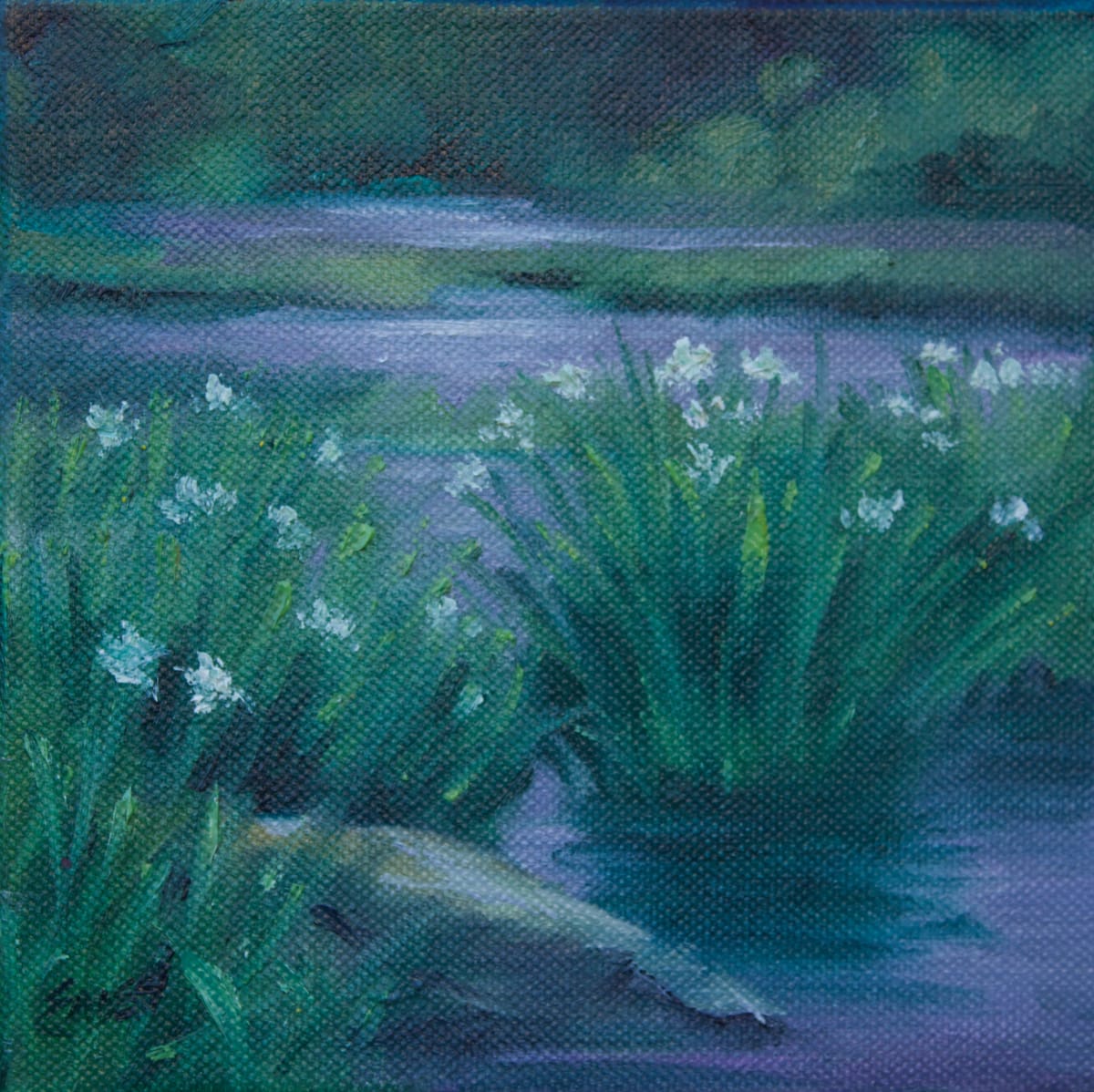 Lake Flowers by Linda Eades Blackburn 