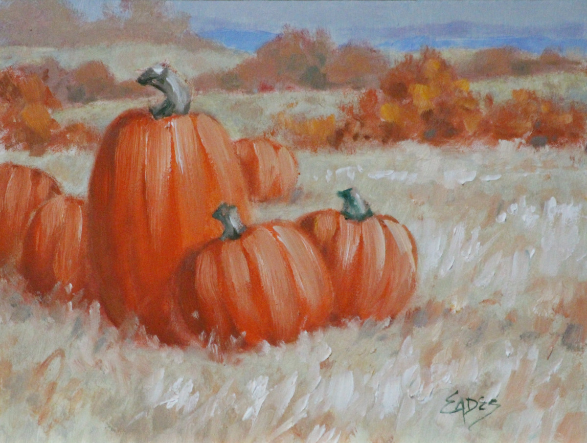 Last of the Pumpkins by Linda Eades Blackburn 