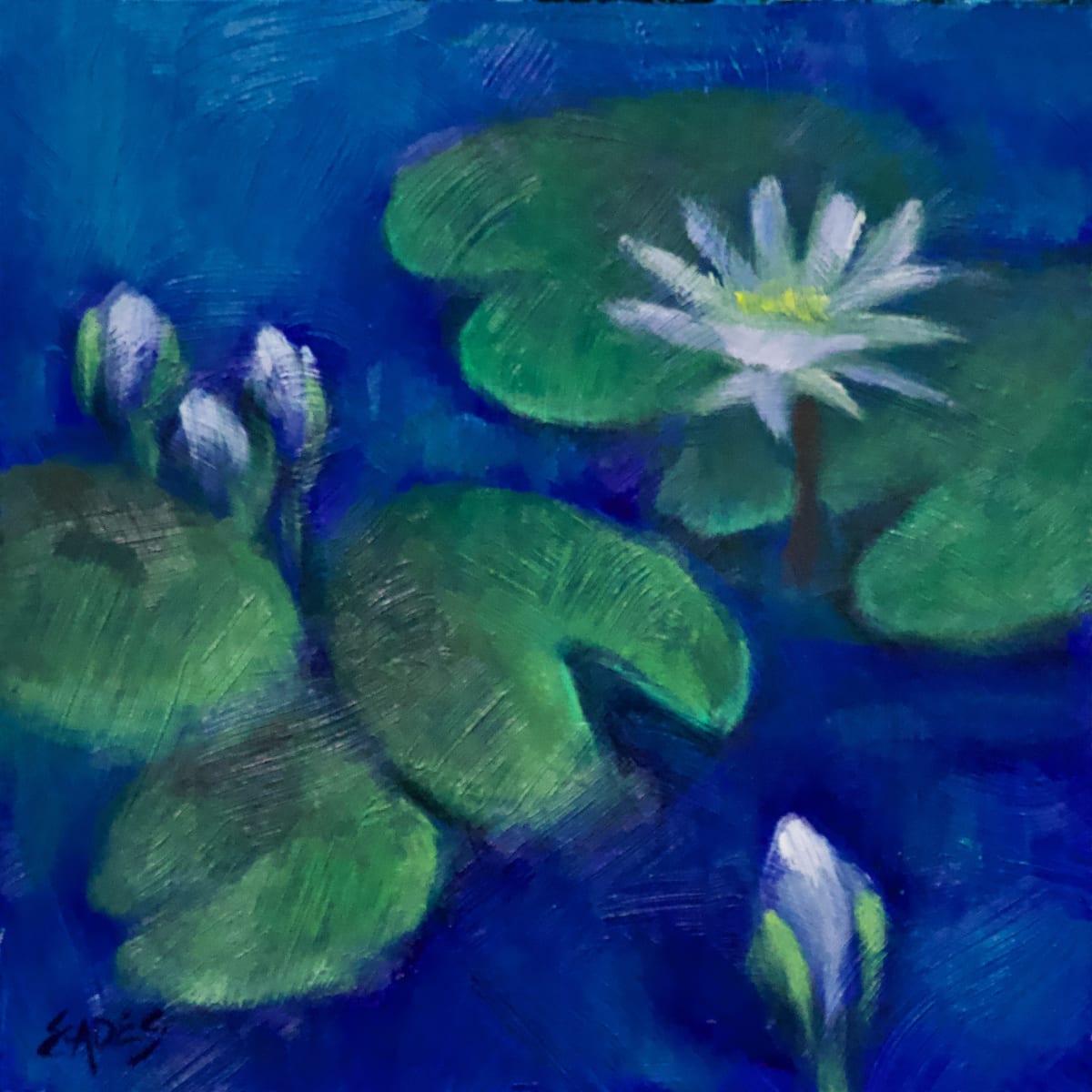 Lovely Lotus by Linda Eades Blackburn 