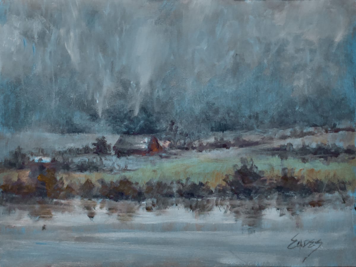 Misty River by Linda Eades Blackburn 