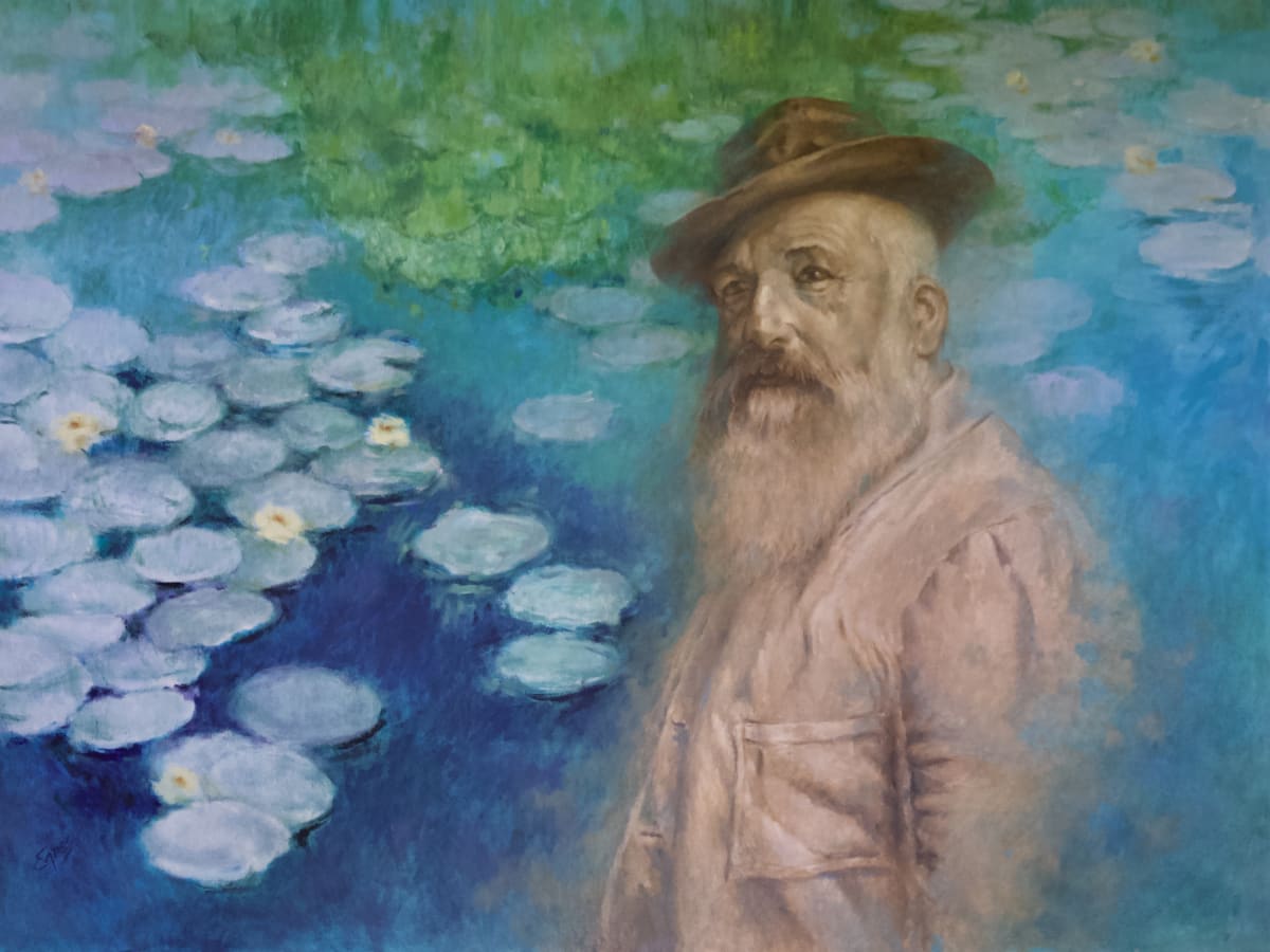 Monet a Tribute.  His Spirit walks Giverny 