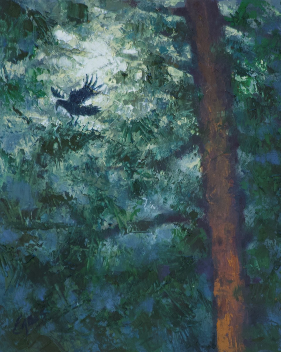 Moonlight Thru the Pines 3 by Linda Eades Blackburn 