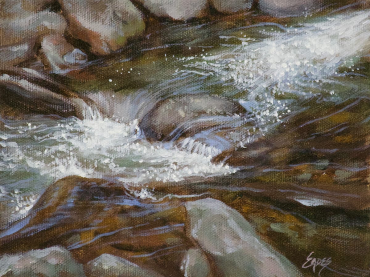 Mountain Stream by Linda Eades Blackburn 