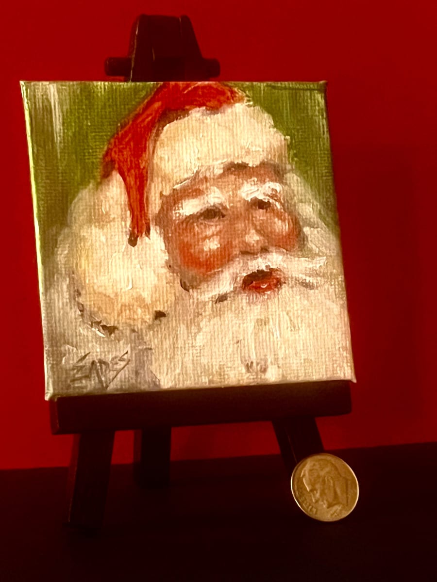 Mr Clause Mini by Linda Eades Blackburn 