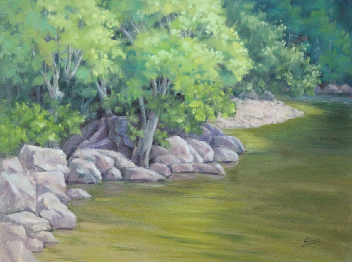 Near the Falls by Linda Eades Blackburn 