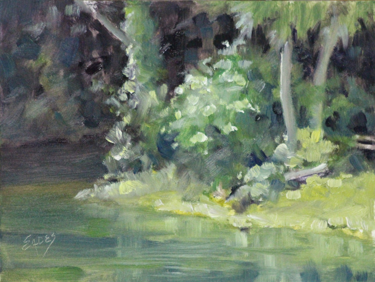 Noon at the Springs by Linda Eades Blackburn 