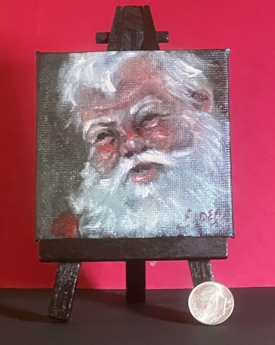 Santa Mini by Linda Eades Blackburn 
