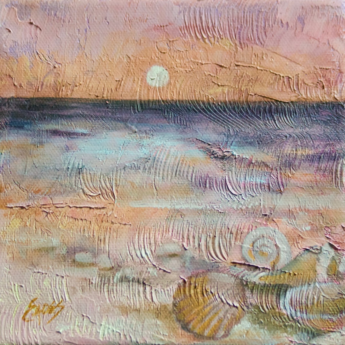 Sea Textures by Linda Eades Blackburn 
