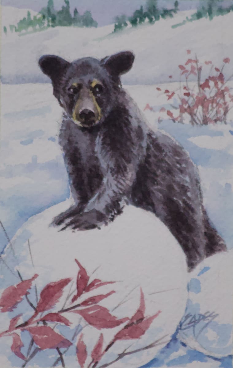 Snow Ball by Linda Eades Blackburn 