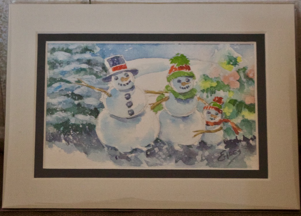 Snow Family by Linda Eades Blackburn 