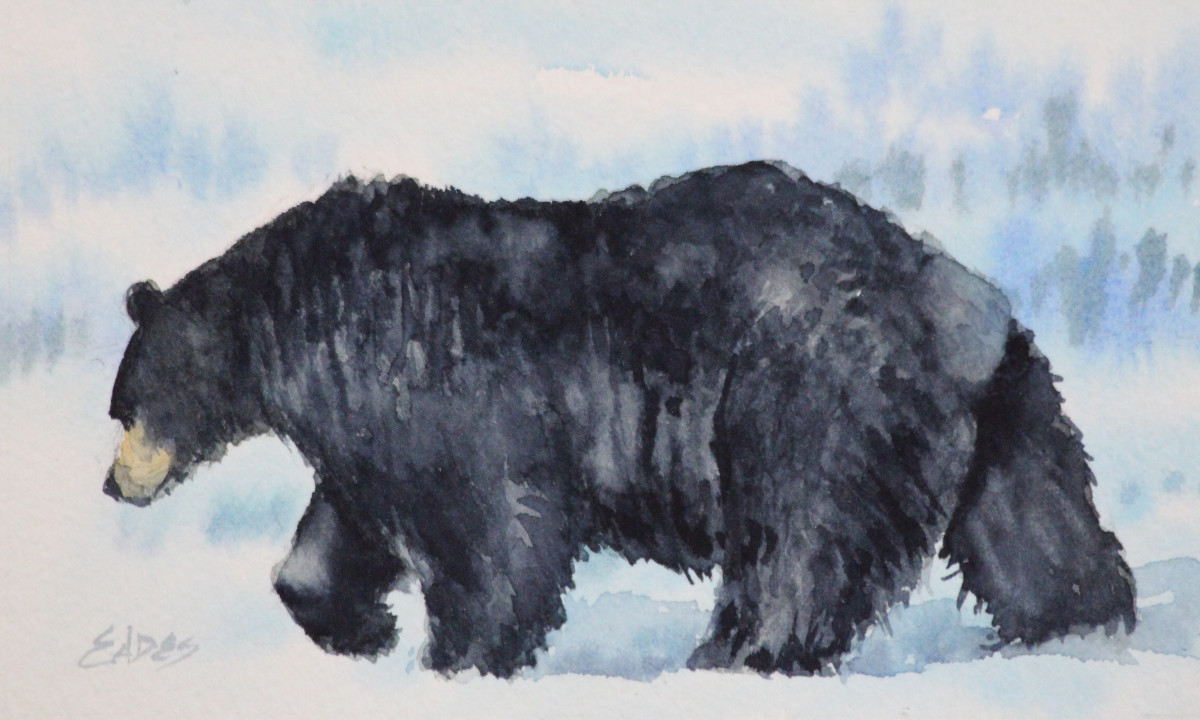 Walking Bear by Linda Eades Blackburn 