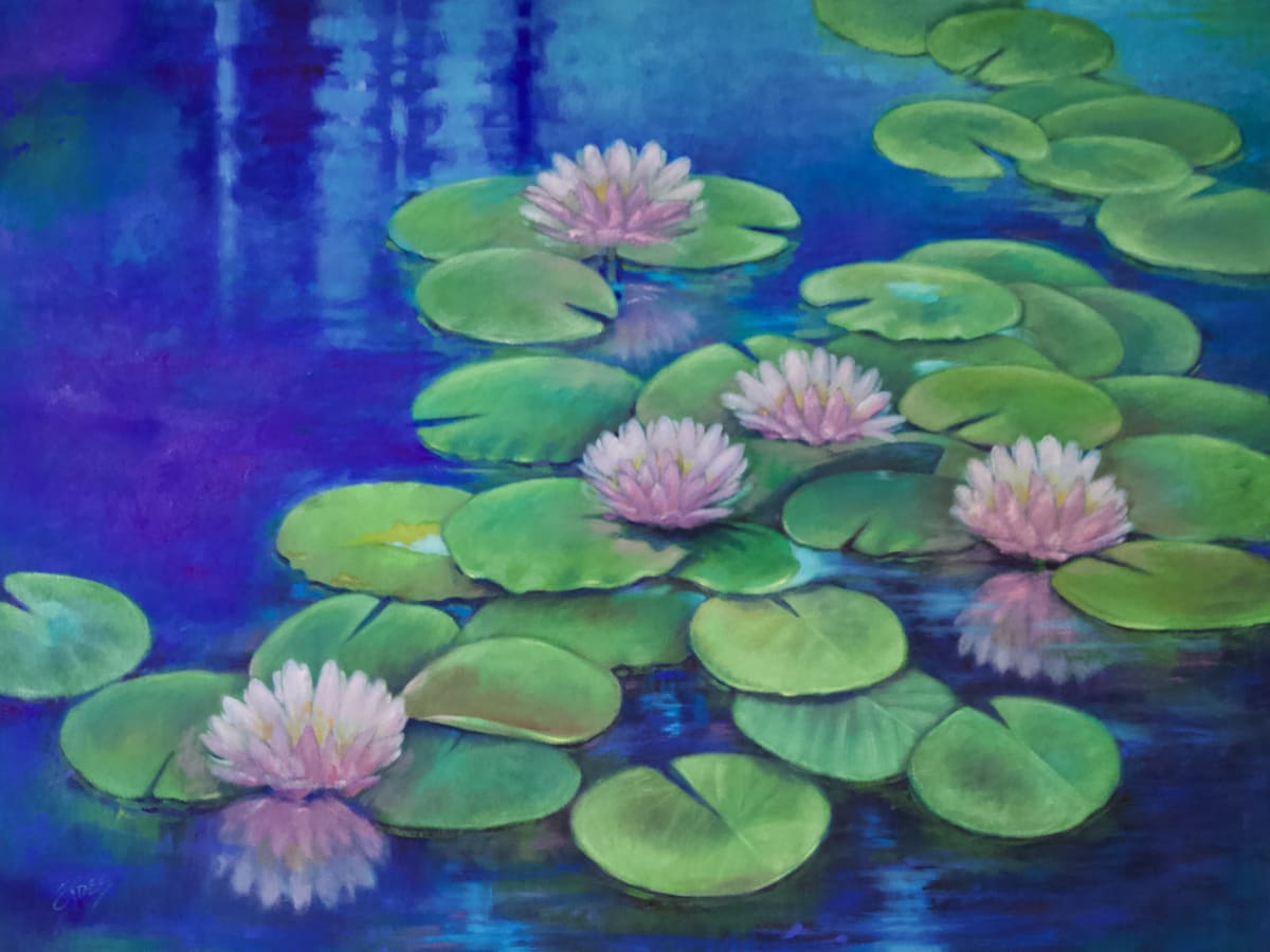 Water Garden by Linda Eades Blackburn 