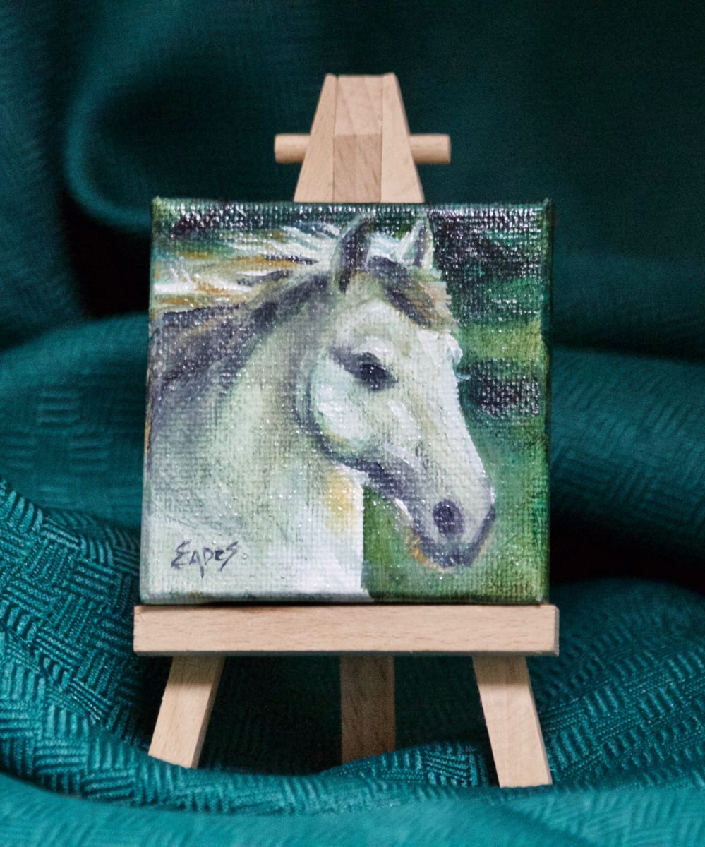 White Horse by Linda Eades Blackburn 