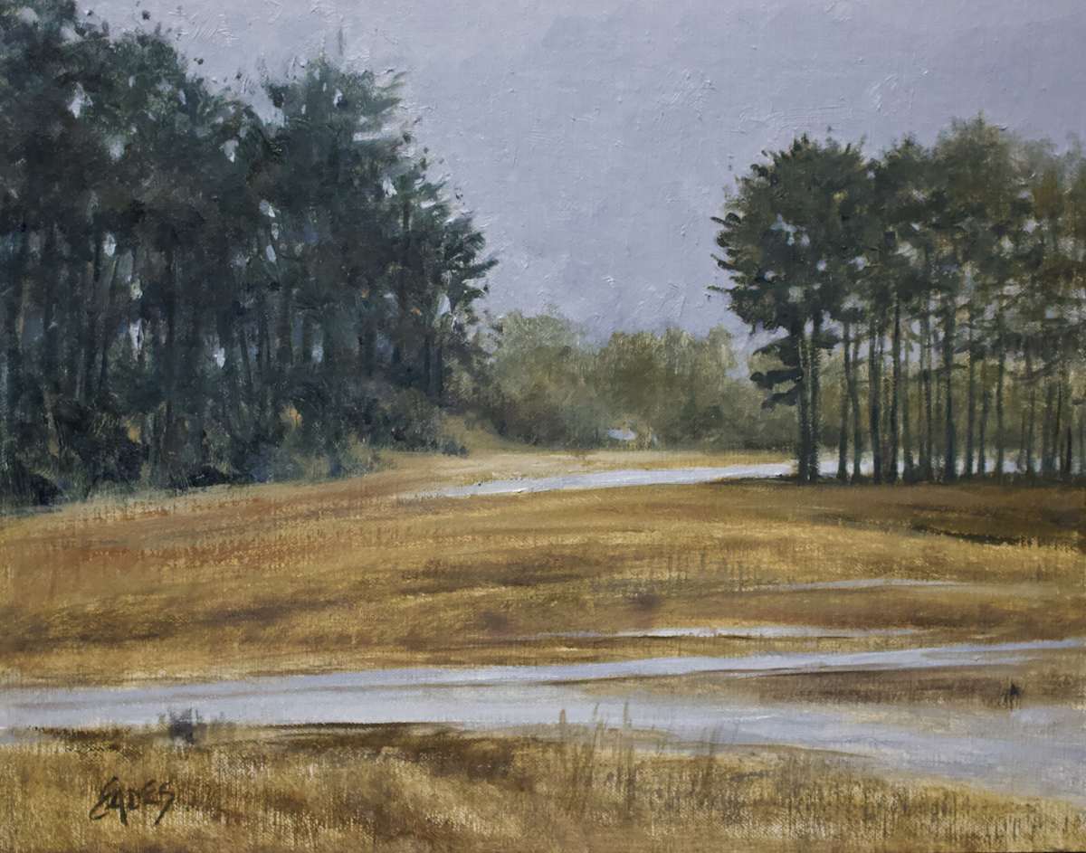 Winter Drizzle by Linda Eades Blackburn 