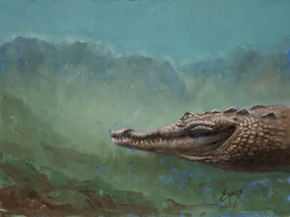 Just a Croc by Linda Eades Blackburn 