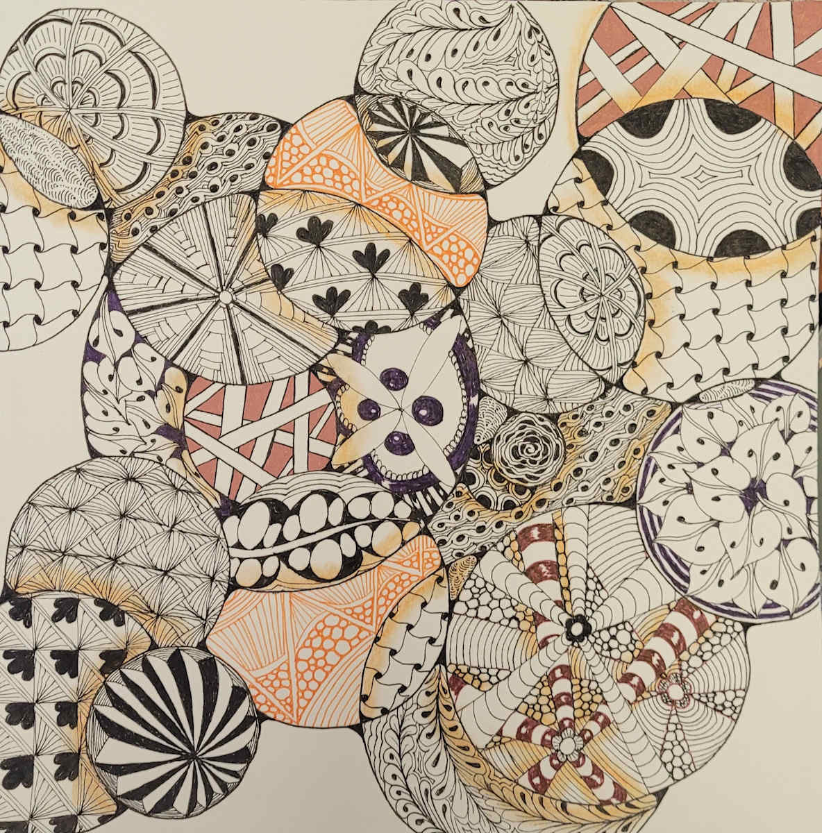 Les Cercles by Toni Johnson, Image 1.