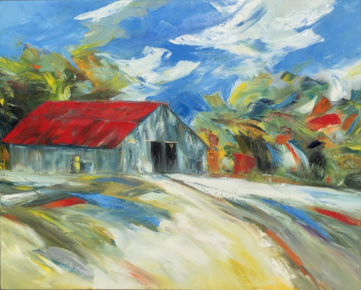 Red Roof by Tim Howe 