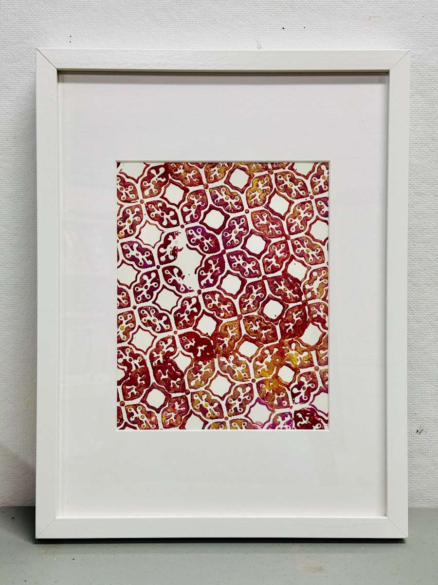 Monoprint 308 by Cat Crotchett 