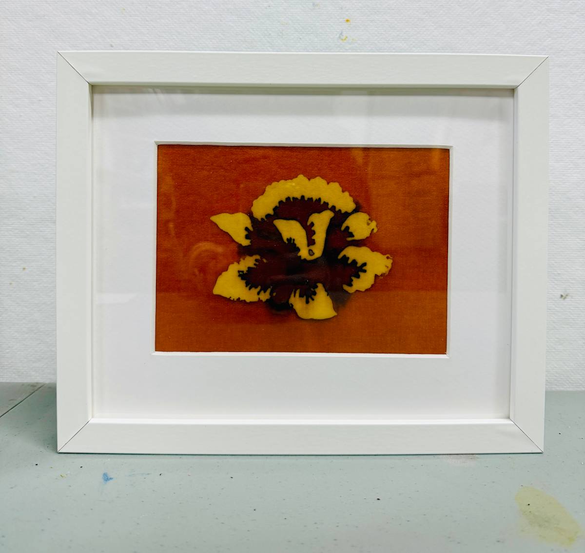 Monoprint 327 by Cat Crotchett 