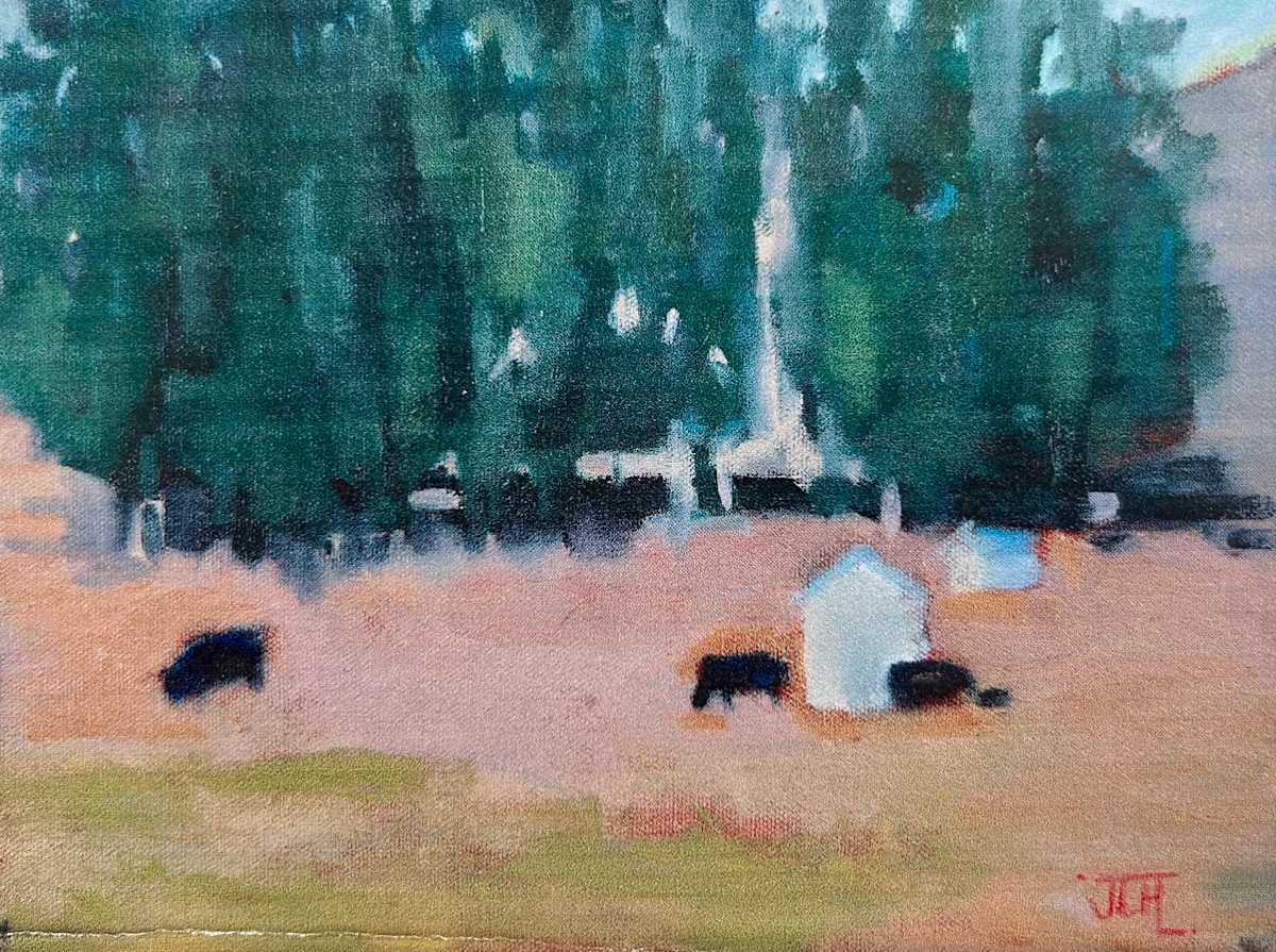 Happy Cows- Sonoma by Jolene Hagin, Image 1.