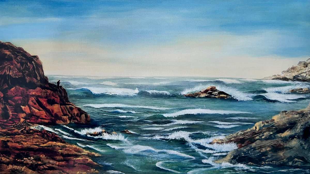 Uitkijk over zee by Joke Meeüse - DIMORF, Image 1.