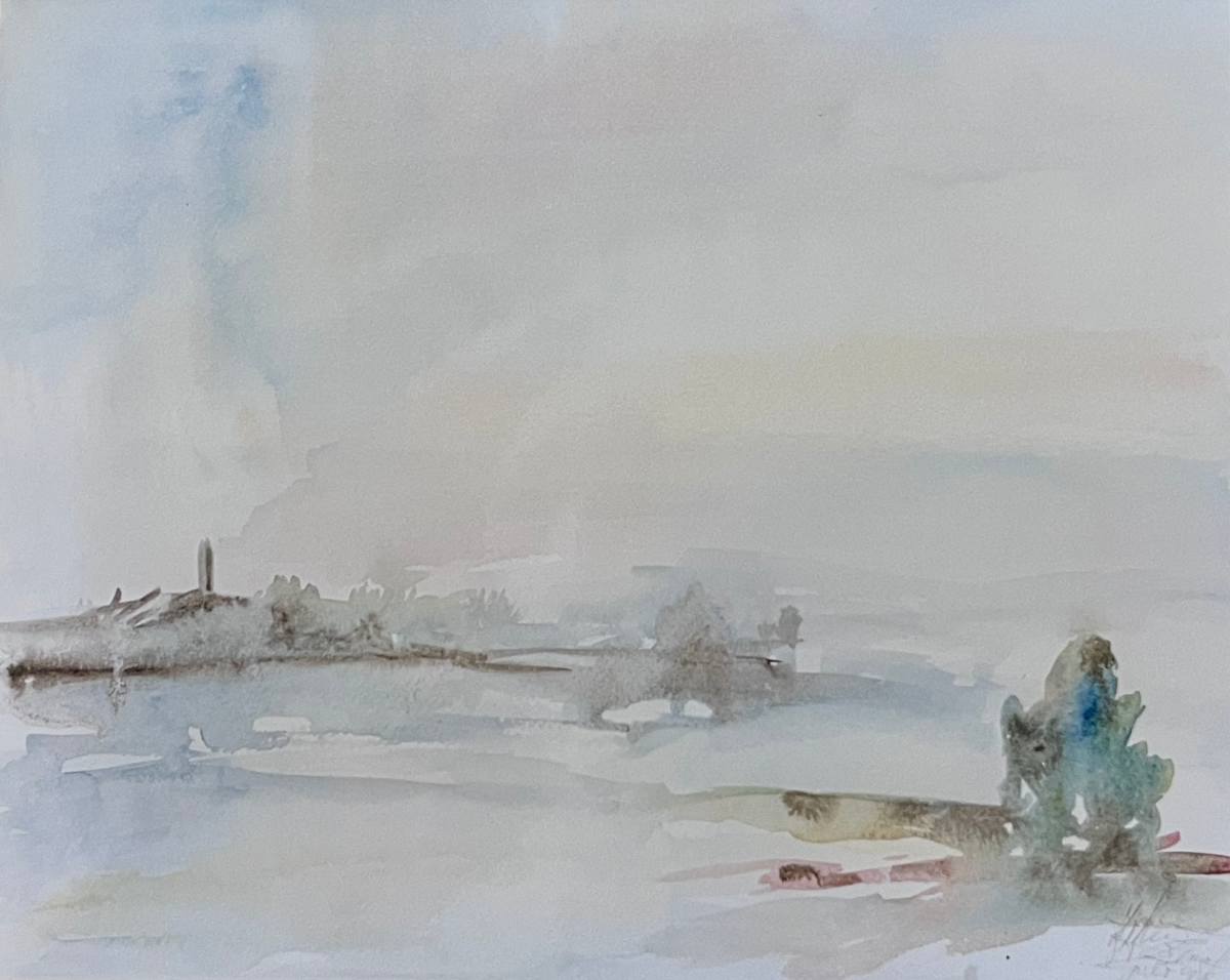 Mist boven het water by Joke Meeüse - DIMORF, Image 1.