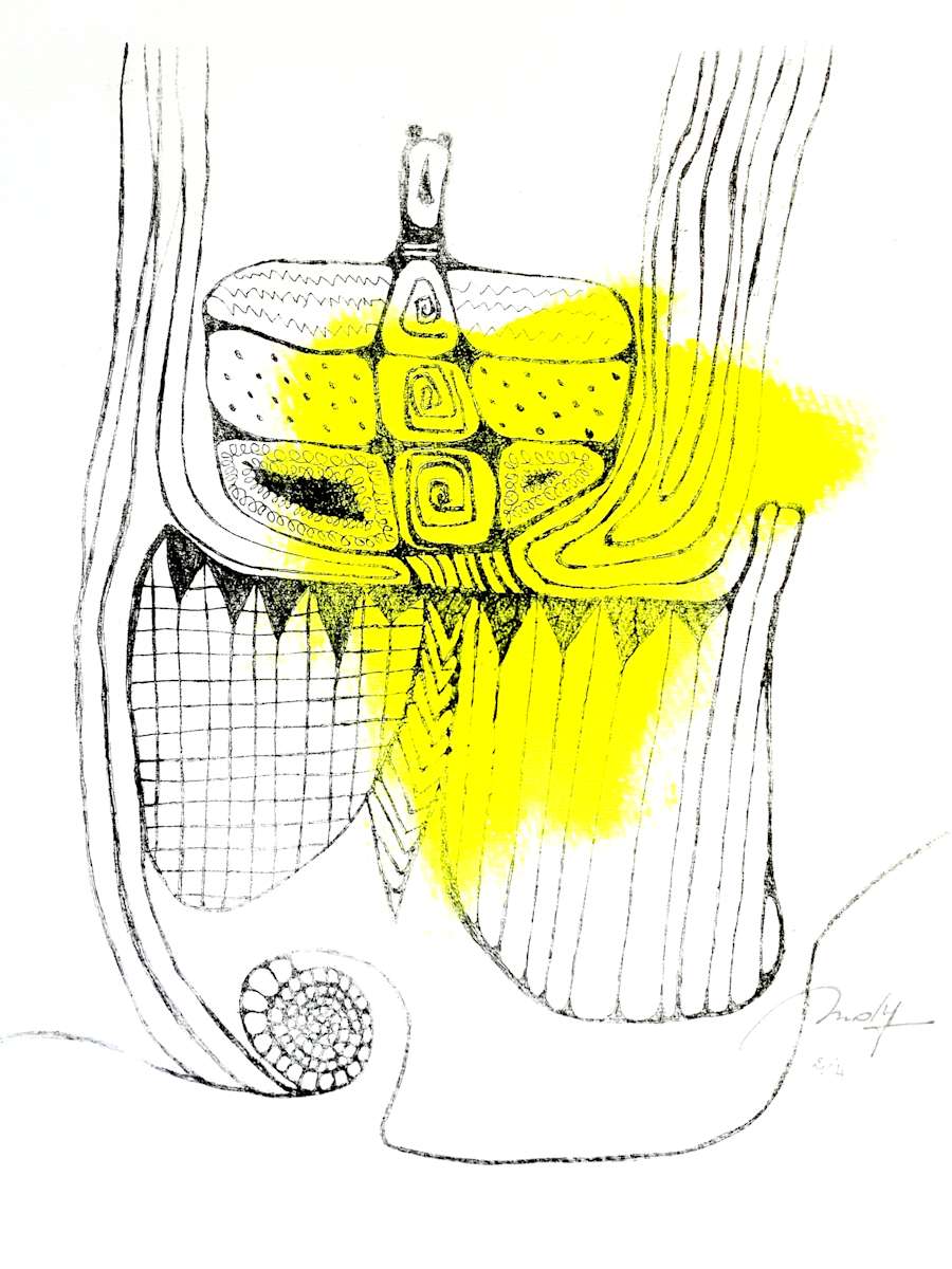 Scarabée jaune by VOLSY, Image 1.
