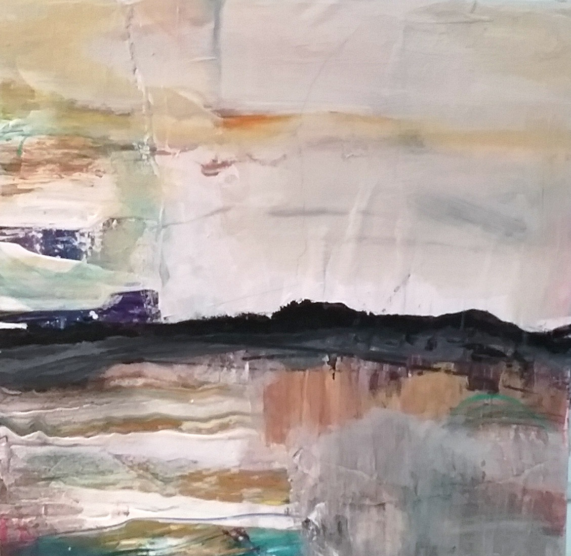 Winter's Landscape II by Larissa Uredi 