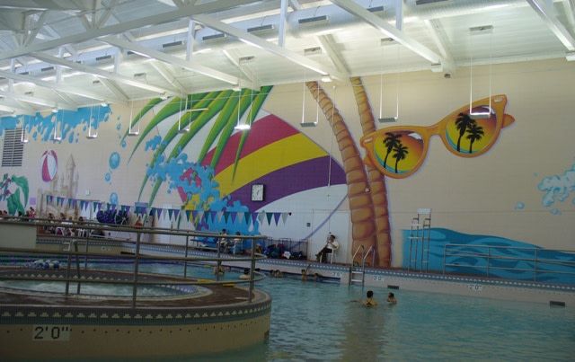 Swimming Pool Mural 