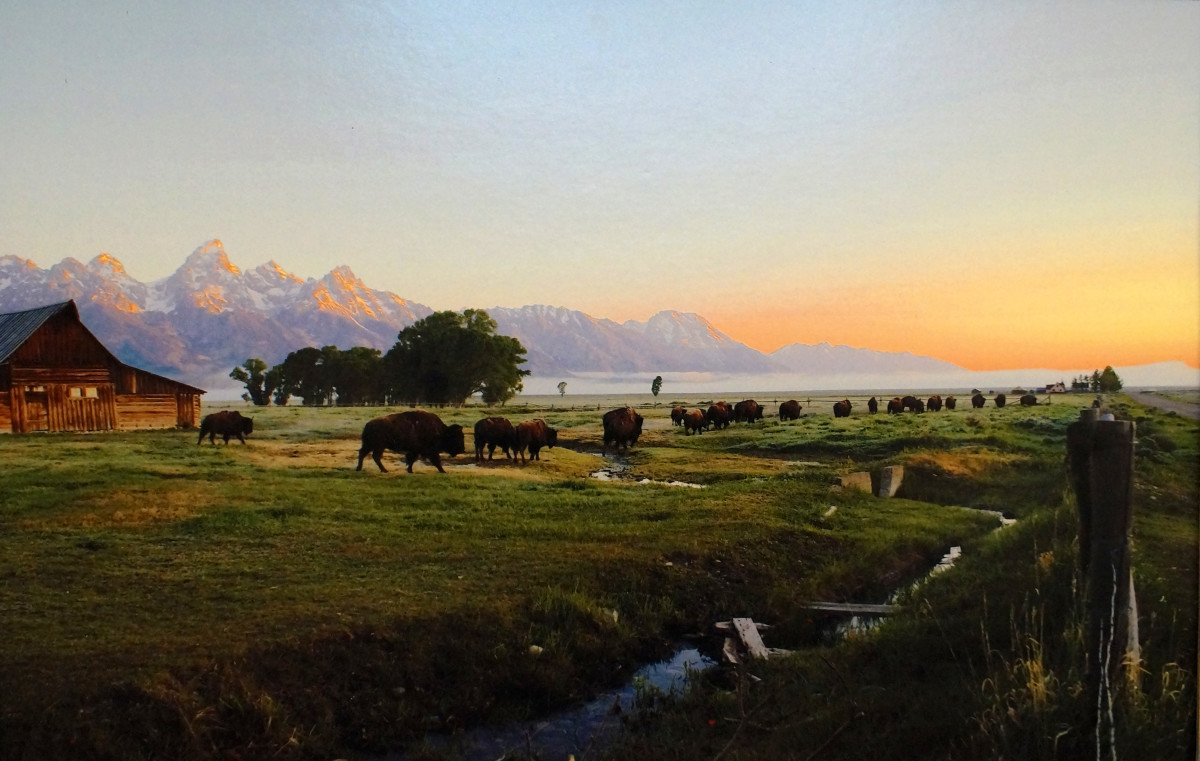 Wyoming Tetons by David Koski 