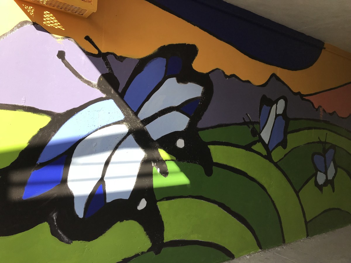 Underpass Mural (Deaccessioned) by Joe Ziegler 