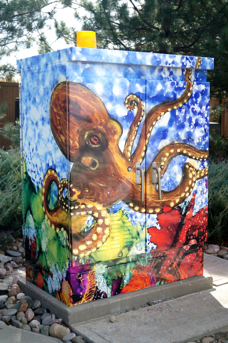 Octopus Reef by Christine Jarvis 