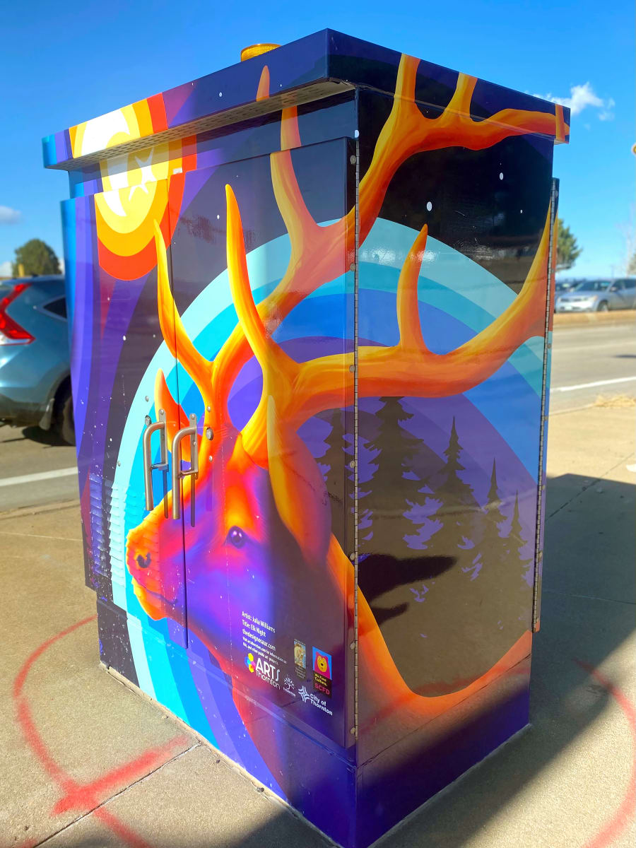 Elk Night by Julia Williams 