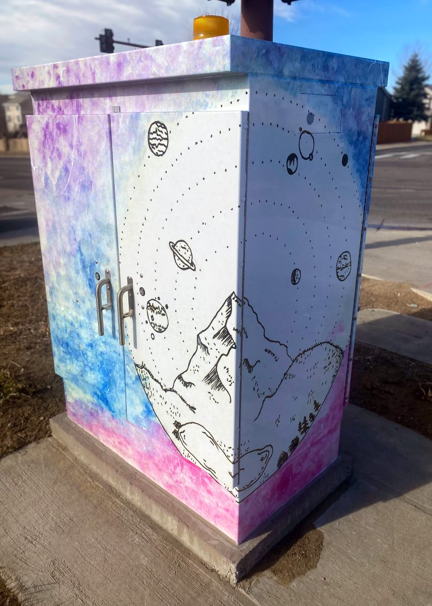 Galaxy Mountain by Rylee Anderson 