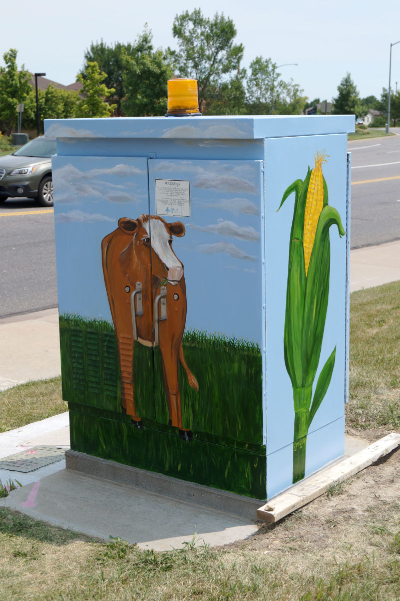 And The Cow is in The Corn by Kimberley Kelley 