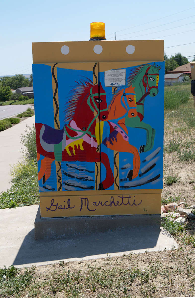 Carnival Horses by Gail Marchetti, Image 1.
