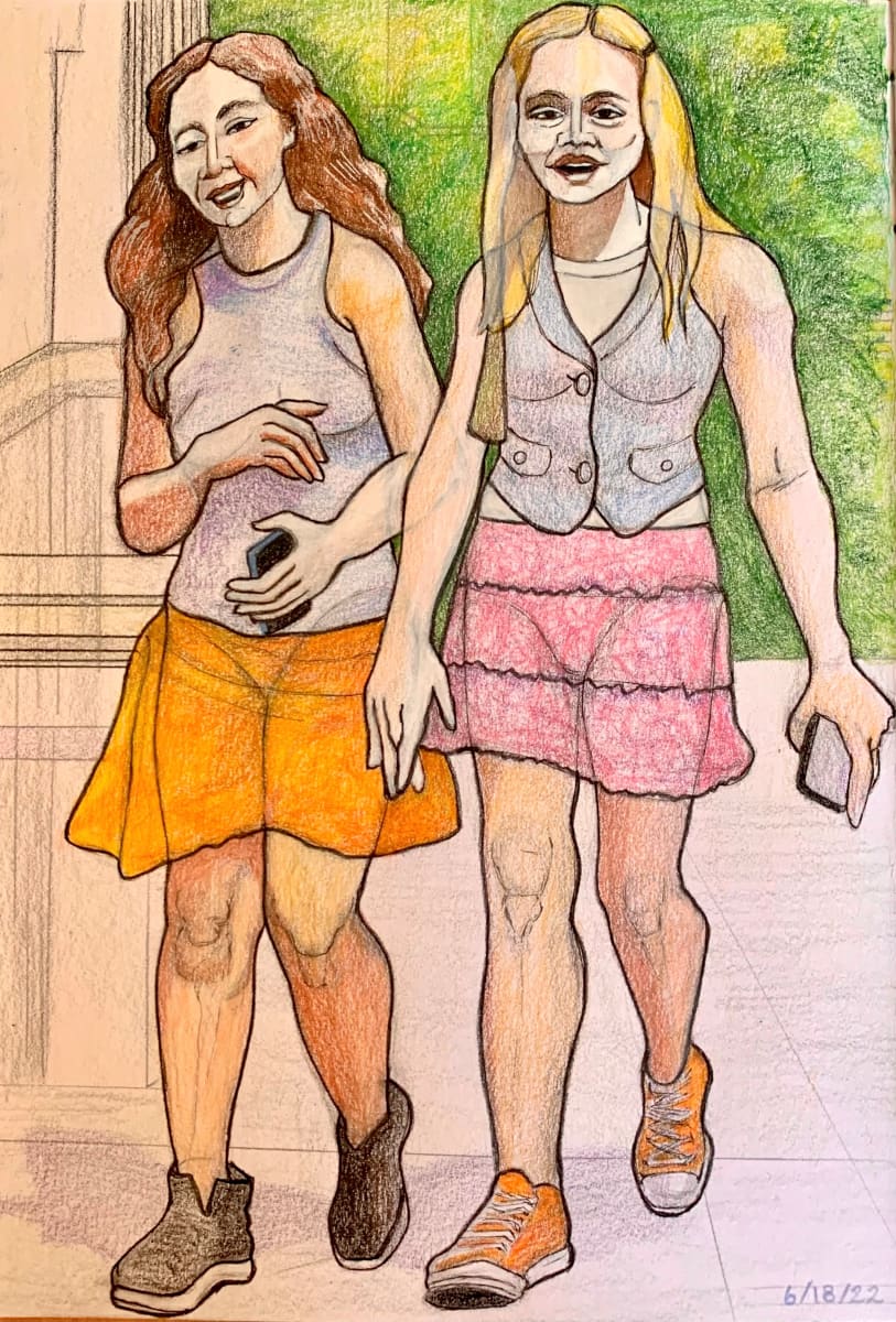 budding   girls Budding Girls NYC by Lisa Aksen | Artwork Archive