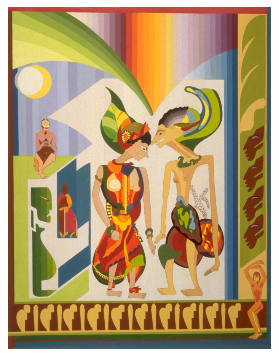 Indonesia - Shadow Encounter by Lisa Aksen 