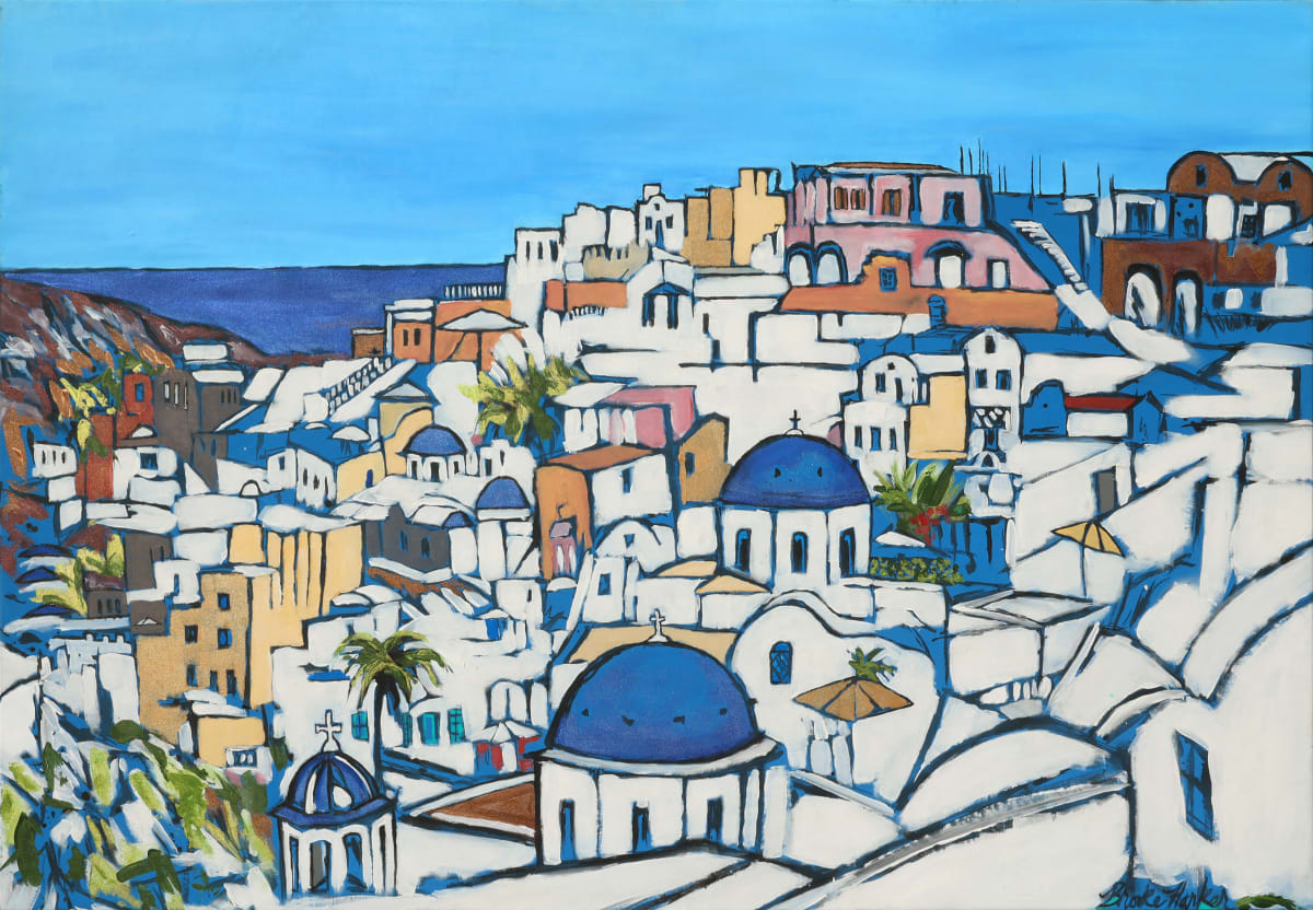 Santorini Dreams by Brooke Harker 